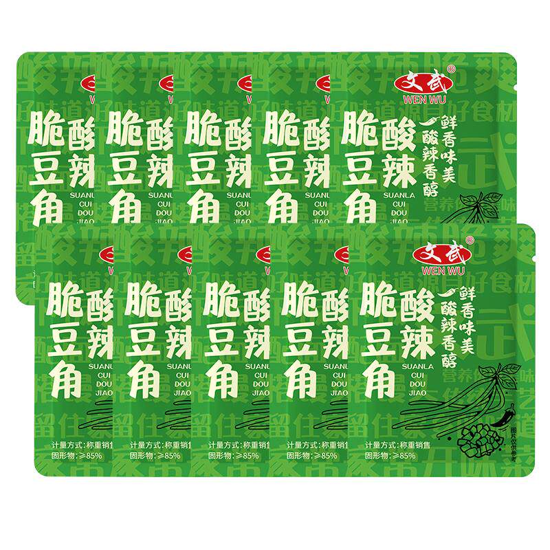 酸辣脆豆角20袋下饭菜