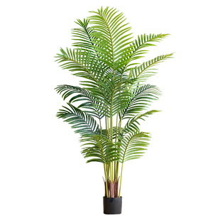 大型仿真绿植仿生植物盆栽高端轻奢玄关散尾葵室内客厅落地装饰花