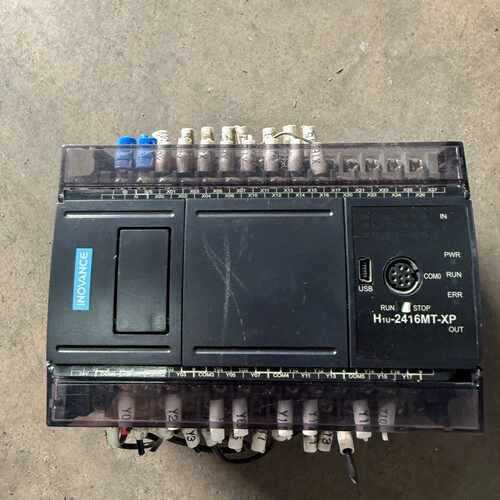 议价汇川plc，H1U-2416MT-XP一个，拆机件，成色如图维修
