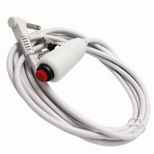 护士呼叫器开关线,6.35紧急呼叫按钮线带夹USB Nurse Call cable