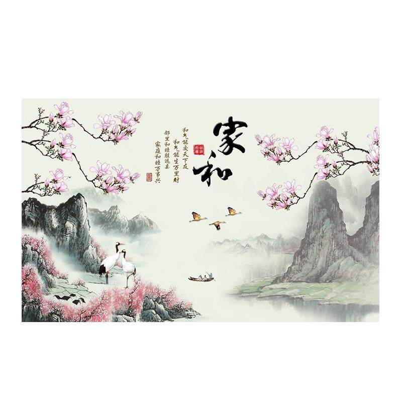 墙纸自粘办公室装饰画