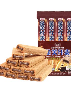 金芙纤麦威化巧克力夹心口味20条