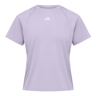 adidas阿迪达斯「清风TEE」凉感速干健身服半袖夏女短袖T恤IA6100