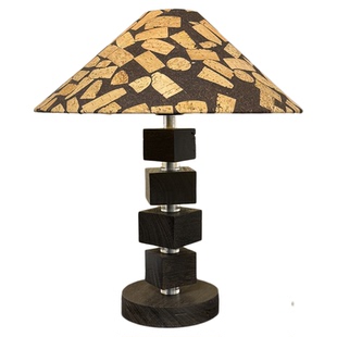 原创失重千年铁力乌木实木台灯艺术悬浮氛围灯法式意式天然咖啡香