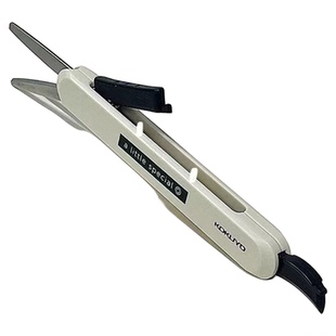 日本kokuyo国誉剪刀一米新纯便携式学生手工折叠刀制作裁剪刀笔形克伸缩收纳工具拆快递箱不伤手办公迷你剪子