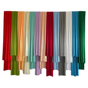 珠光冰绸冰丝布料婚庆吊顶背景布婚礼堂吊顶纱幔布幔装饰舞台纱幔