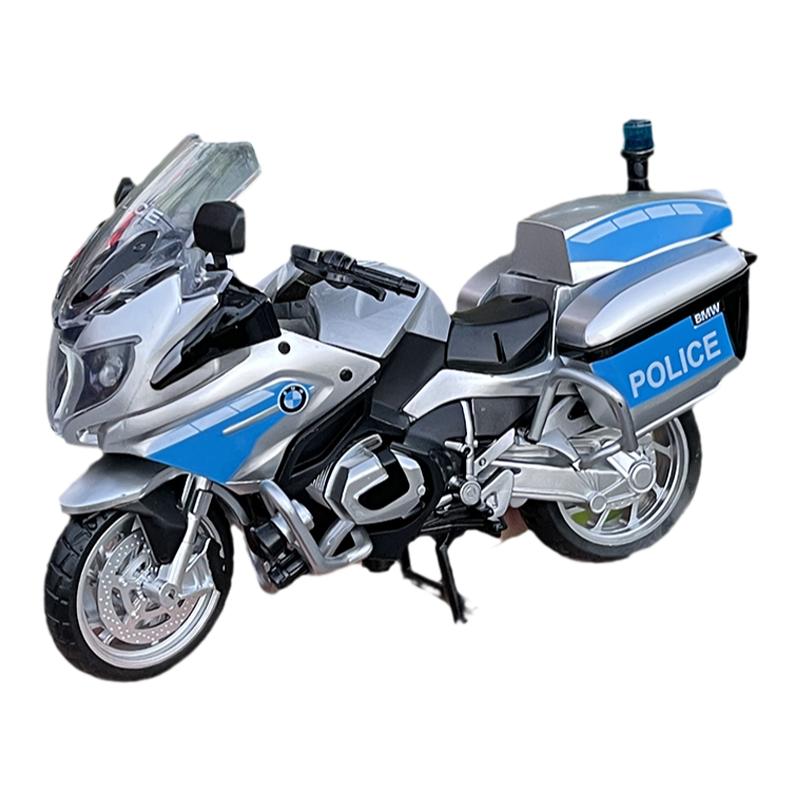 彩珀宝马R1250RT合金摩托车模型