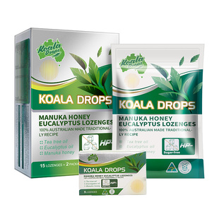 【澳洲进口】考澳拉koala麦卢卡蜂蜜润喉糖护嗓子教师无蔗糖硬糖