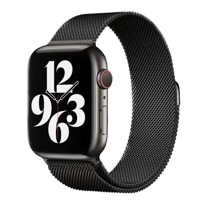 【官方同款】适用苹果S10手表ApplewatcS8米兰尼斯iwatch智能表带磁吸金属S9SE腕带ultra2夏季透气