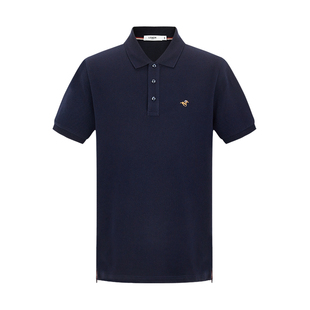 【100%棉】LONDA 伦德马男士珠地短袖polo衫夏季商务休闲高级感