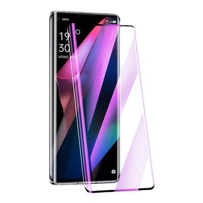 oppofindx3钢化膜曲面覆盖
