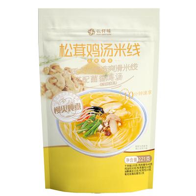 云仟味松茸鸡汤米线鲜香221g
