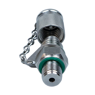 测压接头高压测试点软管转接头液压快速接头PT-3 PT-7 G1/4-M16*2