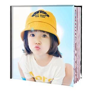 宝宝水晶相册定制儿童成长记录满月百天周岁写真相册本纪念册制作