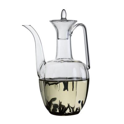 仿宋手执壶耐热玻璃贵妃壶可加热