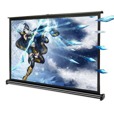 桌面幕布免打孔内置支架免安装