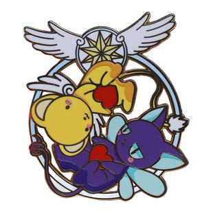 百变小樱守护兽小可斯比金属徽章魔卡少女樱珐琅胸针书包装饰品