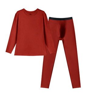 幸棉速干保暖内衣男士冬季贴身保温发热打底加绒加厚秋衣秋裤套装