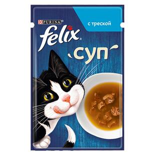 原装俄罗斯进口purina/普瑞纳 菲利克斯/Felix汤包罐头湿粮48克