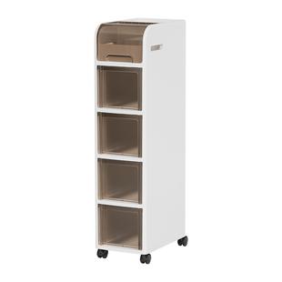 兴起卫生间夹缝收纳柜抽屉式厕所窄缝置物柜浴室缝隙柜马桶侧边柜