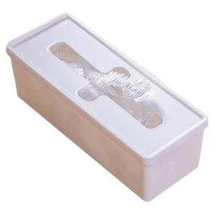 厨房密实袋收纳盒一次性手套保鲜膜套十字口整理盒抽取式过滤网罩