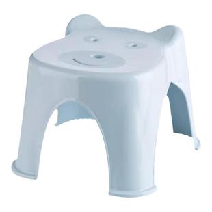 茶花塑料踩脚凳宝宝洗澡小矮凳子浴室卡通板凳家用儿童凳加厚防滑