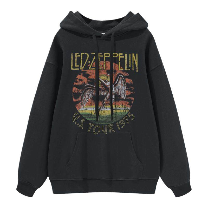 LedZeppelin摇滚连帽卫衣