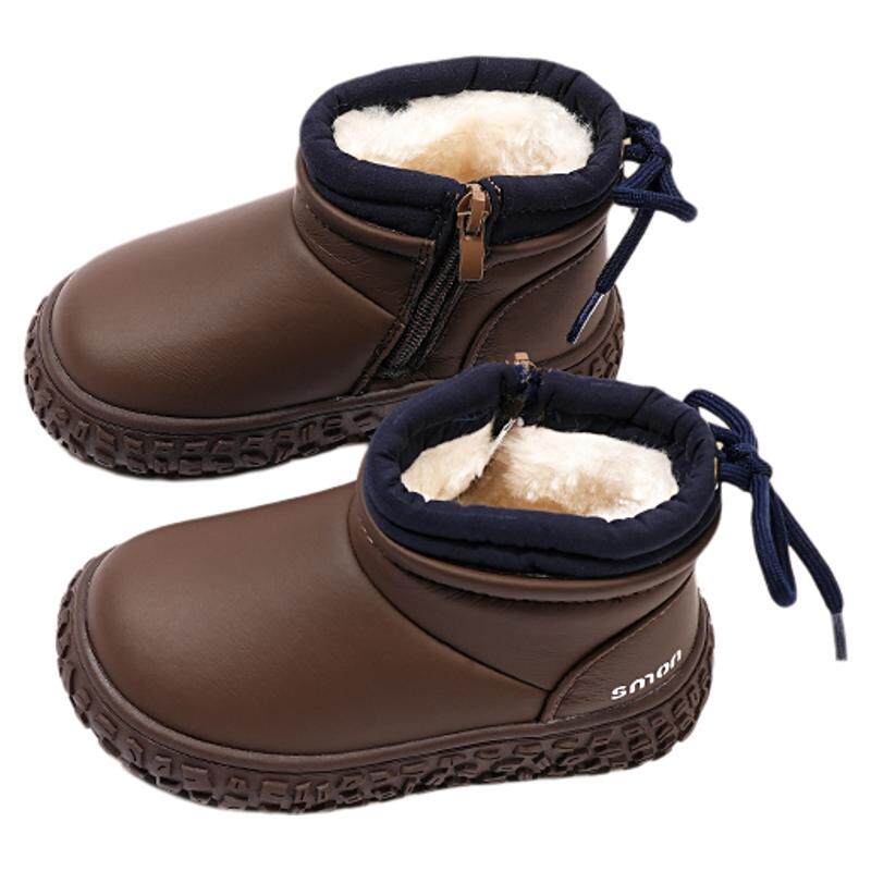 书萌儿童雪地靴女童鞋子冬季