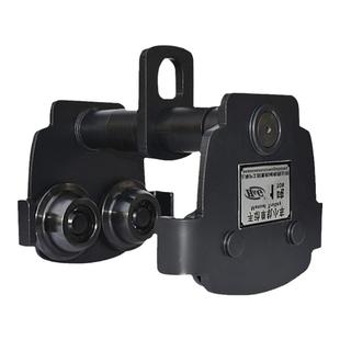 手动单轨手拉小车手推小车跑车工字钢轨道滑轮滑车1/2/3/5/10吨T