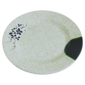 圆形平盘炒粉盘密胺圆盘炒菜盘