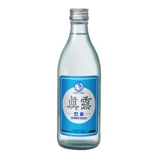 韩国原装进口真露烧酒复古版经典款16度原味利口酒女士微醺360ml