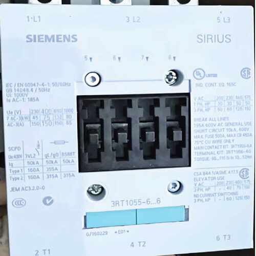 议价直流接触器3RT1055-6..6 3RT1055/3RT1056- 6AP36/6AF36/6AB3