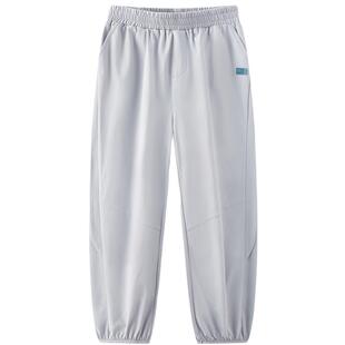 MQD童装男童防蚊裤2025夏装新款儿童骑行运动休闲长裤吸湿速干