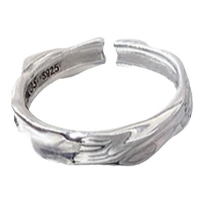 简约素圈戒指冷淡风轻奢小众设计