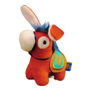 密密主文创赤兔马关帝坐骑新款创意毛绒玩偶挂件摆件生日礼物