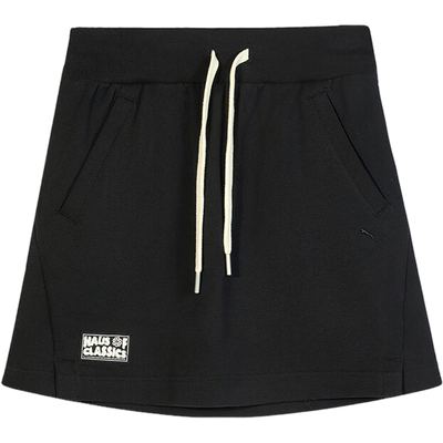 Puma/彪马官方正品HAUS OF CLASSICS女士抽绳休闲短裙633732-01