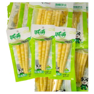 竹笋泡椒笋尖开袋即食山椒酸笋新鲜嫩笋脆笋零食笋丝休闲网红食品