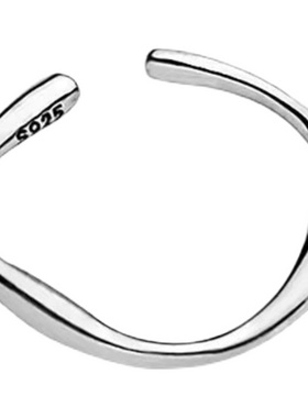 s925日韩轻奢ins冷淡风不规则