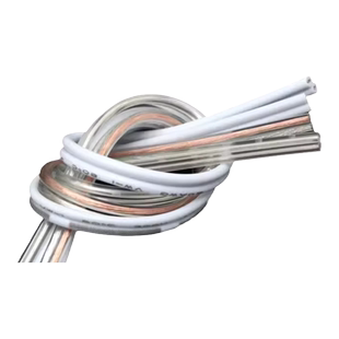 2468双并线电线平行线环保阻燃双透明线/金银线/双白线电线软线