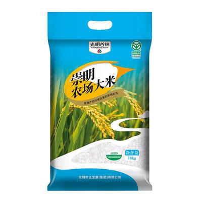 光明谷锦崇明农场大米10kg新米