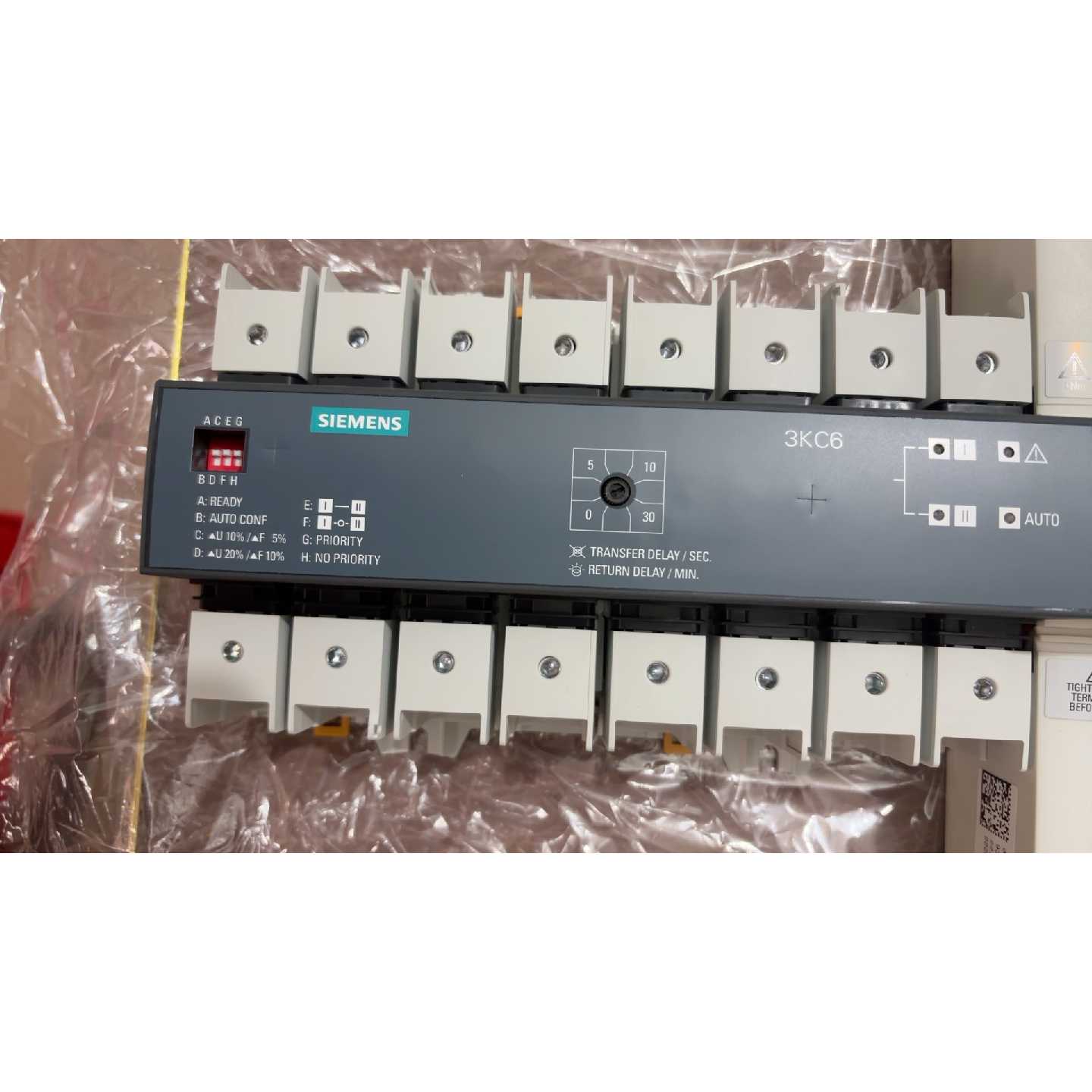 议价西门子3KC640A双电源自动转换开关,全新未用,带线路板和