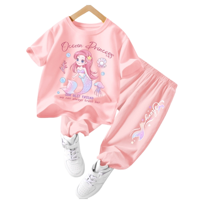 女童夏装套装洋气时髦童装