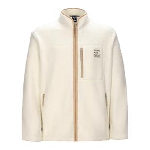 熊猫户外羊羔绒外套保暖秋冬新款登山徒步百搭立领防风抓绒衣