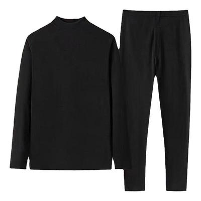 男士羊绒蚕丝保暖秋衣秋裤套装