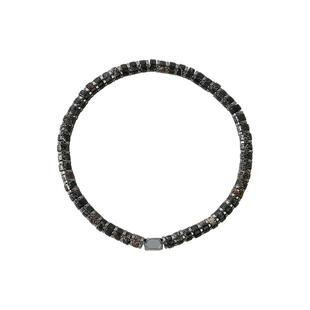 CCO新潮男生细珠手串极简风黑色串珠手链手饰天蝎座礼物送男友