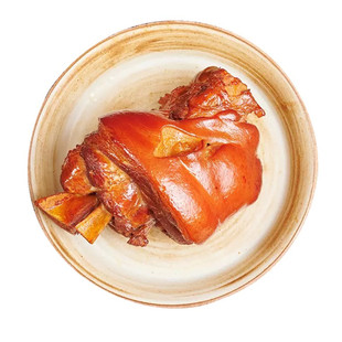 诸城烧肉 卤熏猪肘 诸城烧烤烧鸡猪蹄髈卤猪肘子700克拍2包邮京东