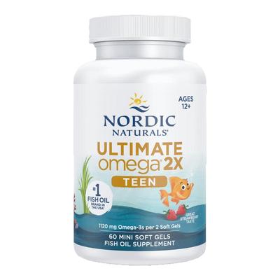 青少年高倍Omega鱼油双倍版60粒