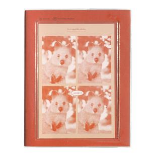 韩国be on d大容量贴纸人生四格相片卡册6寸相册ins四宫格收纳本