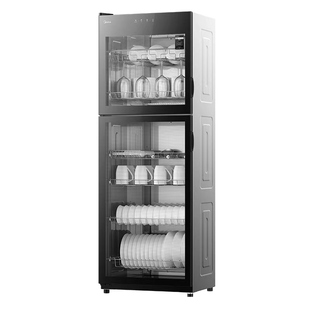 美的消毒柜商用餐饮大容量立式家用烘干一体碗筷保洁柜官方380R02