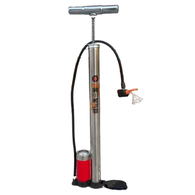 全金属高压打气筒铸铁底座